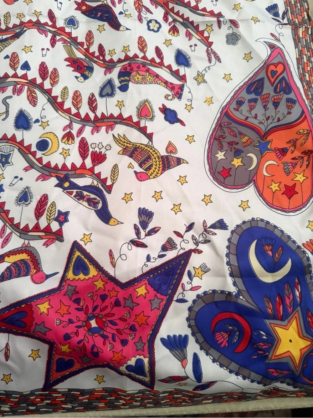 Vibrant Silk Like Scarf/Neckerchiefs Bundle
